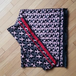Pink Airplane Scarf
